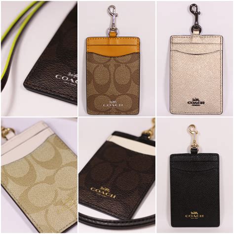 coach id holder and lanyard.